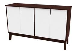 [14931002] VAJILLERO INMACOL MEDITERRANEO 4PTAS CAOBA 144-2