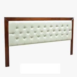 [14797896] RESPALDO P/SOMMIER INMACOL ALTO 1.20 ANC 2.00 WENGUE 120-4 ECO CUERO