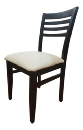 [14797901] SILLA INMACOL 350-4 TAPIZADA WENGUE