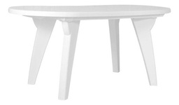 [14521033] MESA PLASTICA GARDENLIFE CHICAGO OVAL 170X80CM
