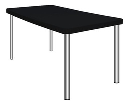 [16521018] MESA GARDEN LIFE TOKIO 140X75 NEGRA F427001