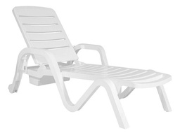 [14797169] REPOSERA GARDENLIFE TORONTO F757000 BLANCA 5 POSICIONES