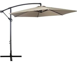 [16805022] SOMBRILLA KUSHIRO SJI-LA3MN  LATERAL ALUMINIO NATURAL