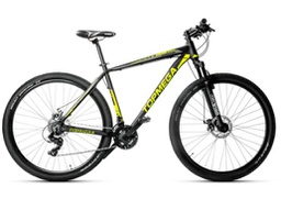 [23010076] BICICLETA TOP MEGA SUNSHINE MTB R 29 21V M F/DIS NEGRO/AMARILLA100554