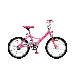 [23541157] BICICLETA TOMASELLI LADY LADY20 C/ACCESORIOS ROSA CREMA