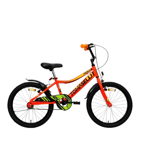[23541168] BICICLETA TOMASELLI RIDER R20 VARON TRID200NAR NARANJA