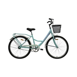 [23541191] BICICLETA TOMASELLI LADY ROD 24 VERDE LILA