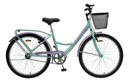 [23541194] BICICLETA TOMASELLI LADY 26 C/ACCESORIOS LADY26 VERDE AGUA