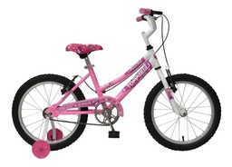 [23541197] BICICLETA TOMASELLI KIDS ROD 16 DAMA TT16D ROSA