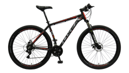 [23541199] BICICLETA OXEA HUNTER ROD29 GRIS PLOMO ROJA