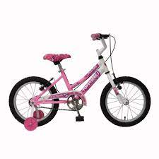 [23541204] BICICLETA TOMASELLI KIDS ROD 14 DAMA ROSA/BCO