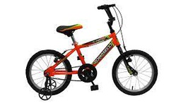 [23541229] BICICLETA TOMASELLI KIDS ROD 14 VARON  NARANJA