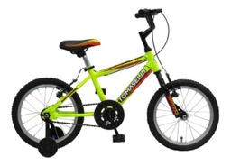 [23541232] BICICLETA TOMASELLI KIDS ROD 14 VARON TT14V VERDE
