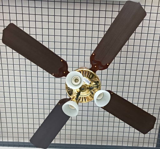 [54938011] VENTILADOR DE TECHO AIROZONO MADERA MARRON