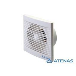 [55257001] EXTRACTOR BAÑO ATENAS 15 CM 015P 6&quot; FRENTE BLANCO