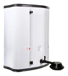 [58113003] CALEFON ELEC PLAST 20 LTS RESISTENCIA PALETA BRONCE