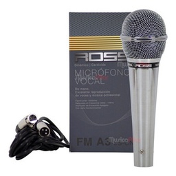 [71331045] MICROFONO VOCAL ROSS FM-A3 DINAMICO CARDIOIDE
