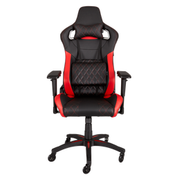 [21111048] SILLA GAMER CORSAIR T1 RACE BLACK RED