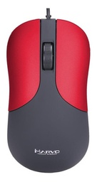 [67521017] MOUSE MARVO DMS 00 2GY 1200 DPI USB CABLEADO RED