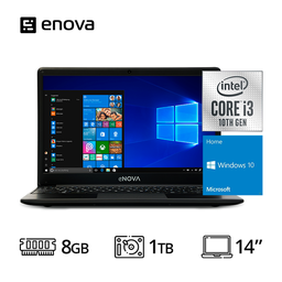 [67141128] NOTEBOOK ENOVA 14&quot; Ci3 1005 GI + RAM 8 GB +HDD 1 T WIN