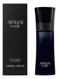 [04934100] PERFUME ARMANI BLACK CODE EDT X 75 ML 32 81902