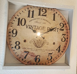 [32750115] RELOJ PARED METAL SIN VIDRIO