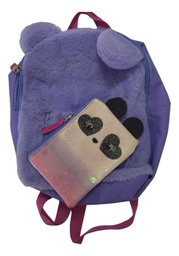 [33511271] MOCHILA NENA ANIMALES PLUSH 91.17701 LILA