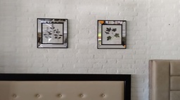 [33663050] CUADRO ESPEJADO 30X30 EL JUEGO DE DOS