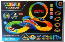 [33514134] PISTA LUMINOSA VARIABLE TRACKS CAR 156 PIEZAS 305CM