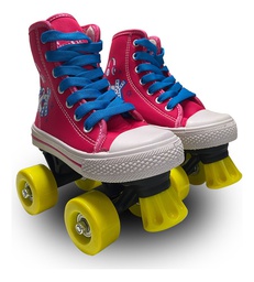 [34440538] PATIN POPPI ZAPATILLA DE LONA 4 RUEDAS TALLE 28 6903