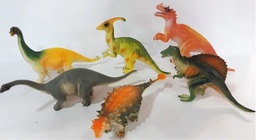 [34446080] JUGUETE SET DE DINOSAURIOS X 6 PZAS PLASTICO 173211