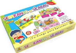 [34446083] JUEGO DE MESA SEPARANDO EN SILABAS 85 PIEZAS