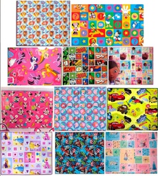 [34447395] ALFOMBRA GOMA EVA 120X200 4 LICENCIAS 381