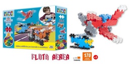 [34448216] JUEGO DE ENCASTRE FLOTA AEREA 170PCS 750602