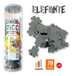 [34448222] JUEGO DE ENCASTRE ELEFANTE 70 PZAS 502 755026