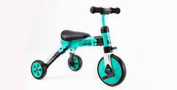 [35845015] TRICICLO STARK TWIST ALUMINIO PLEGABLE 6205 TURQ.