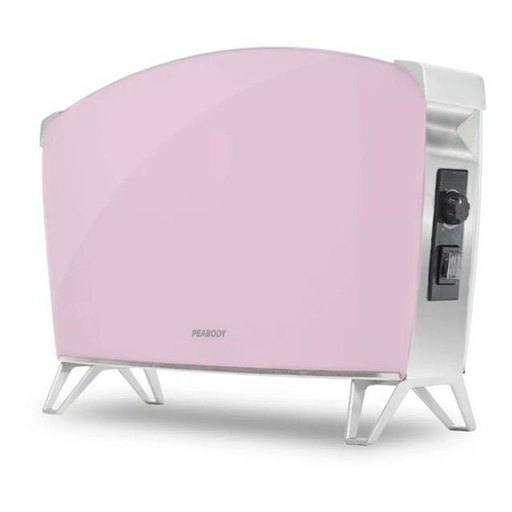 [51120024] VITROCONVECTOR PEABODY PE-BVC15P DOBLE VIDRIO 1500 W ROSA