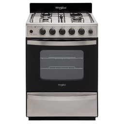 [52141115] COCINA WHIRLPOOL WFX57DW INOX 55 CM REJ ALAMBRE