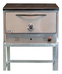 [52141203] HORNO PIZZERO USMAN H6 6MOLDES A GAS CIEGO 500