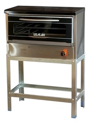 [52141204] HORNO PIZZERO USMAN H6 6 MOLDES A GAS  VISOR 502
