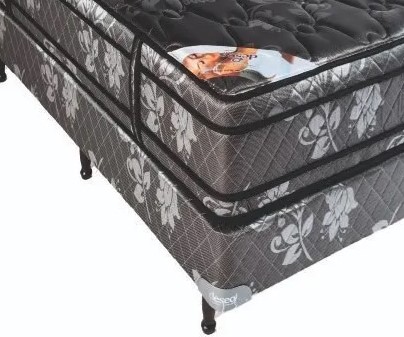 [13096122] SOMMIER DESEO AMBAR NEW/ DTE NEGRO  9876280 80x190