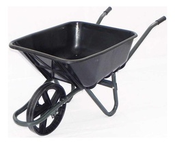 [03544014] CARRETILLA IS-FRA 90LTS BATEA PLASTICA RUEDA MACIZA HCO20