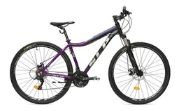 [23076017] BICICLETA MTB SLP 10 PRO LADY R29 21V NEGRO BLANCO Y LILA 14929
