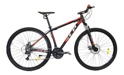 [23076021] BICICLETA MTB SLP 25 PRO R29 T20(L) 21V NEGRO GRIS Y ROJO 14642