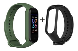 [32752410] RELOJ PULSERA AMAZFIT BAND 5 VERDE + STRAP NEGRO 162 91604