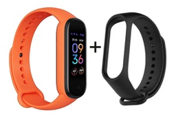 [32752411] RELOJ PULSERA AMAZFIT BAND 5 NARANJA + STRAP NEGRO 162 91611