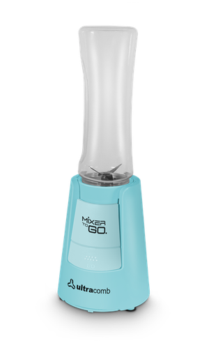 [51477008] LICUADORA ULTRACOMB LC-2203 MIXER TO GO PORTATIL CELESTE
