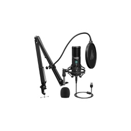 [62531003] MICROFONO CONDENSER USB MAONO AU-PM421 + ANTIPOP + BRAZO SOPORTE