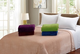 [12291000] FRAZADA SUPER SOFT FLANNEL LISA KING 260X260CM LILA 85005