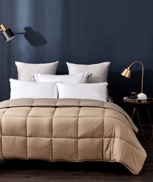 [12141597] EDREDON MICROFIBRA PREMIUM DOBLE FAZ 160X220CM BEIGE 86951